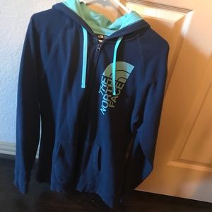 north face zip up